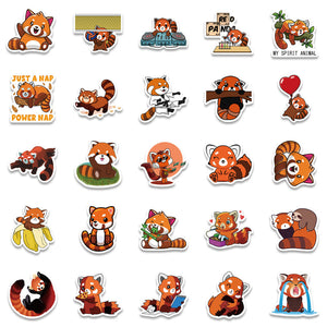 Red Panda Stickers