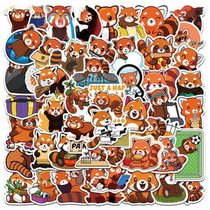 Red Panda Stickers