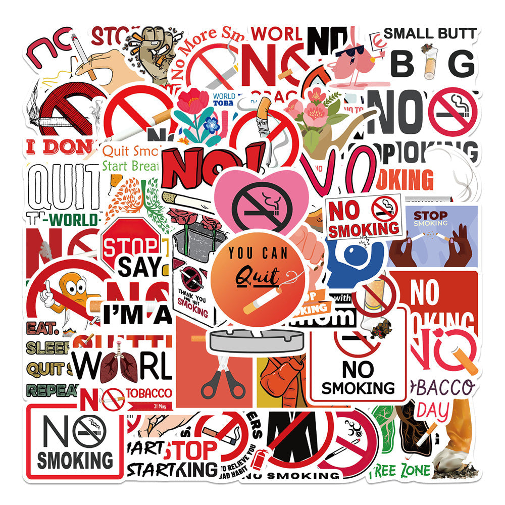 No Smoking Stickers