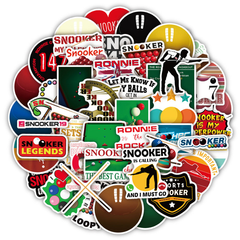 Snooker Sport Stickers