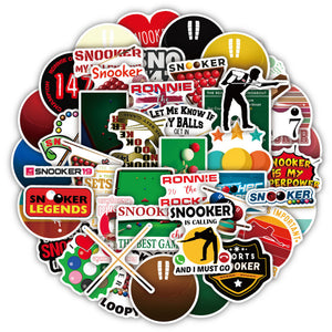 Snooker Sport Stickers