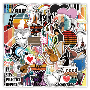 Orchestra Theme Stickers