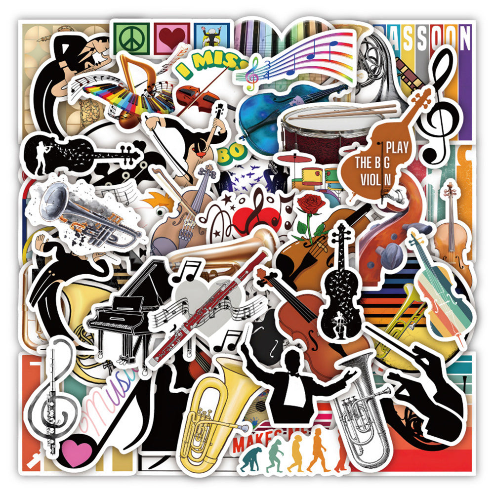 Orchestra Theme Stickers