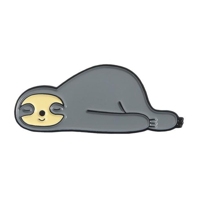 Sloth Lazy Enamel Pin