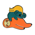 Sloth Lazy Enamel Pin