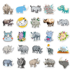 Rhinoceros Stickers