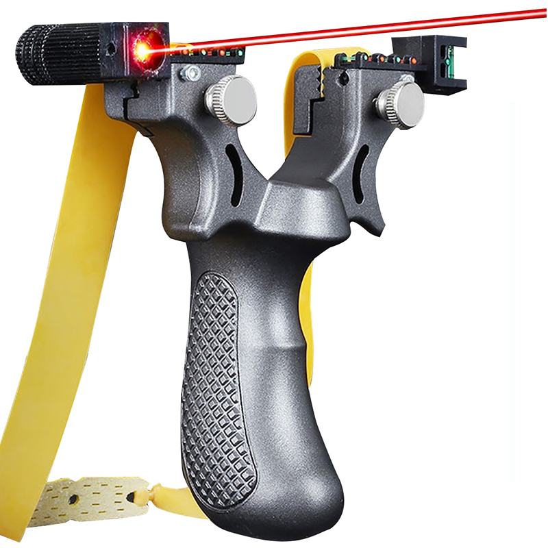 OUTDOOR LASER SLINGSHOT FOR HUNTING - HIGHT ACCURACY