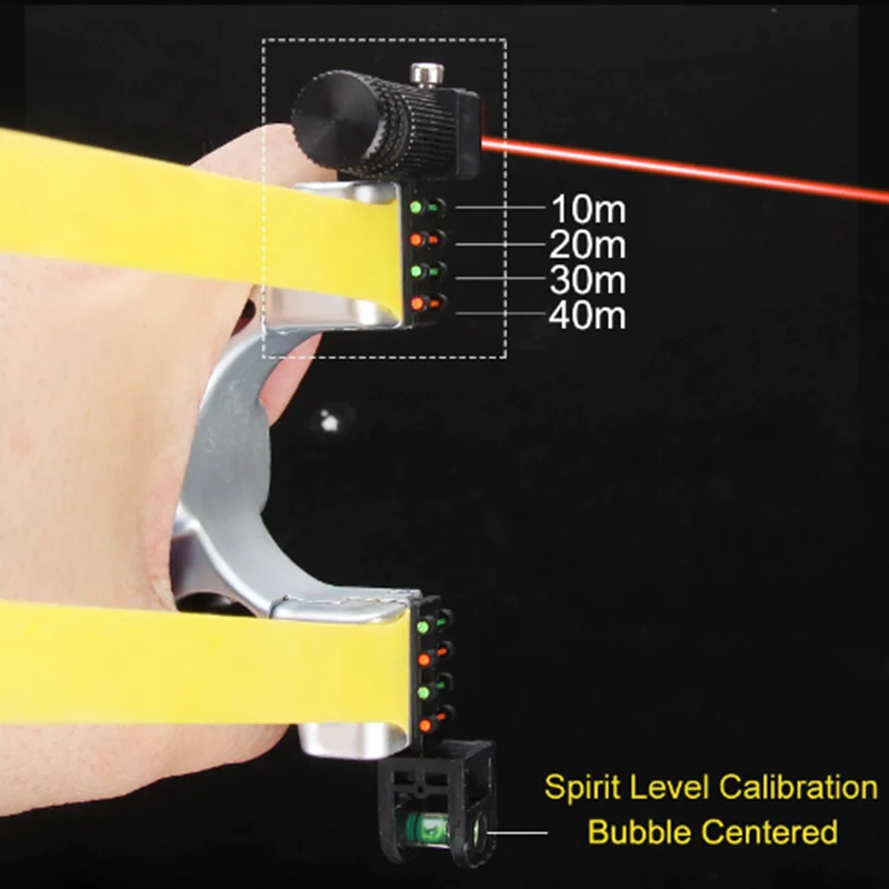 OUTDOOR LASER SLINGSHOT FOR HUNTING - HIGHT ACCURACY