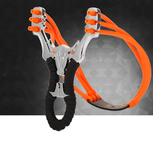 HIGH-PRECISION METAL SLINGSHOT FOR HUNTING, RUBBER BAND