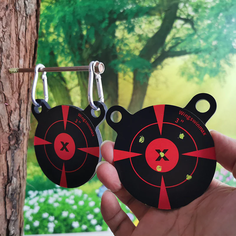 STAINLESS STEEL SLINGSHOT TARGET