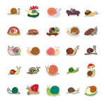 Snail Stickers