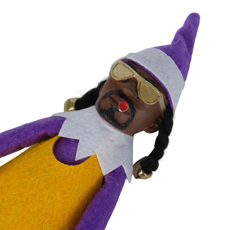 Snoop On A Stoop Lakers Christmas Elf Doll