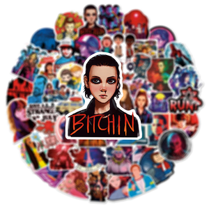 Stranger Things 4 TV Show Stickers