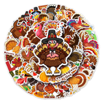 Thanksgiving Turkey Stickers