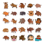 Wild Boar Stickers